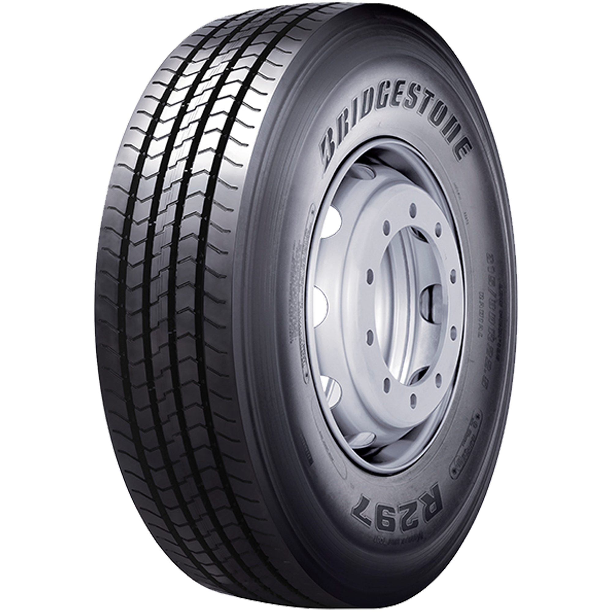 Bridgestone V-Steel Rib R297 16PR M+S 3PMSF 12 R22.5 152/148L