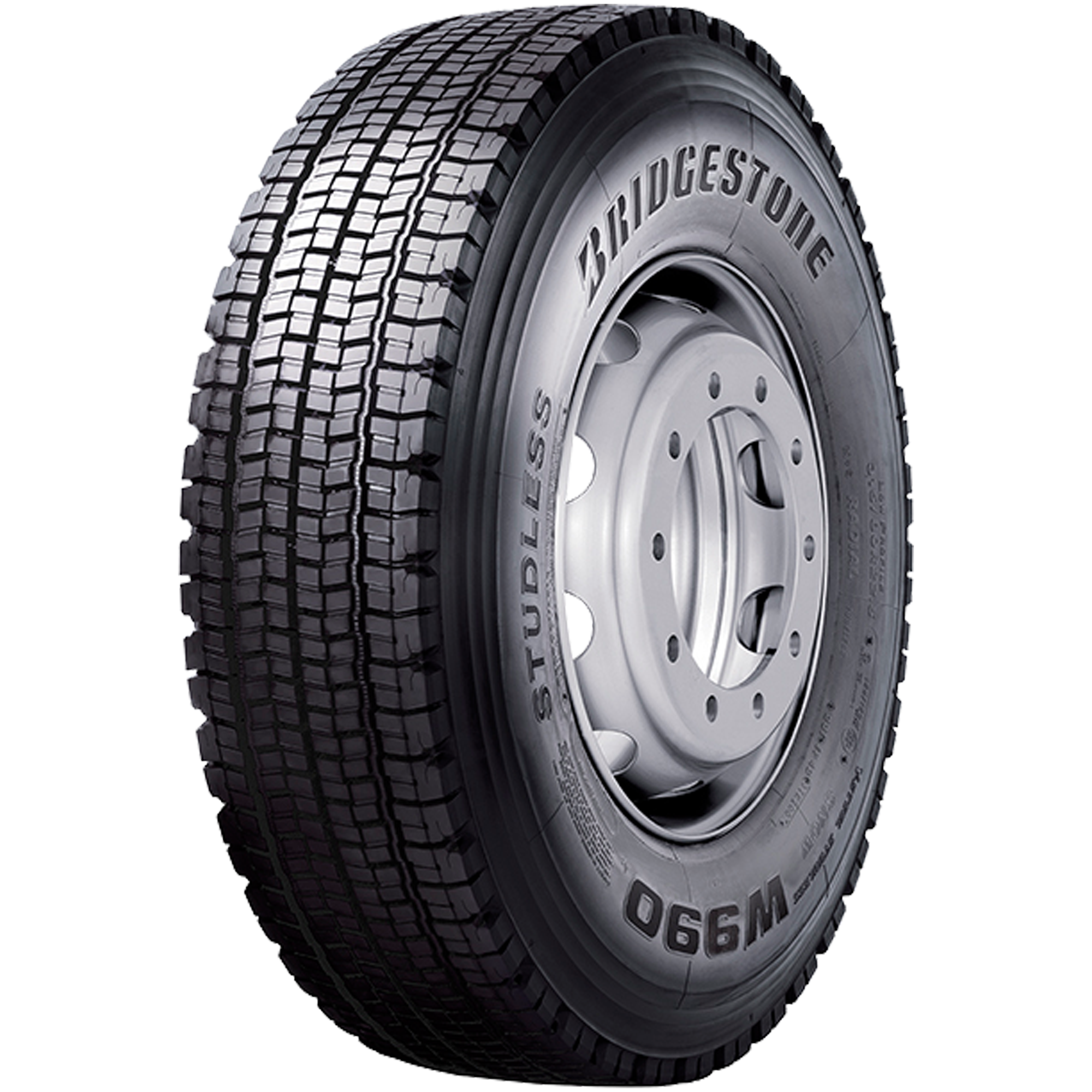 Bridgestone V-Steel Studl W990 M+S 3PMSF 315/80 R22.5