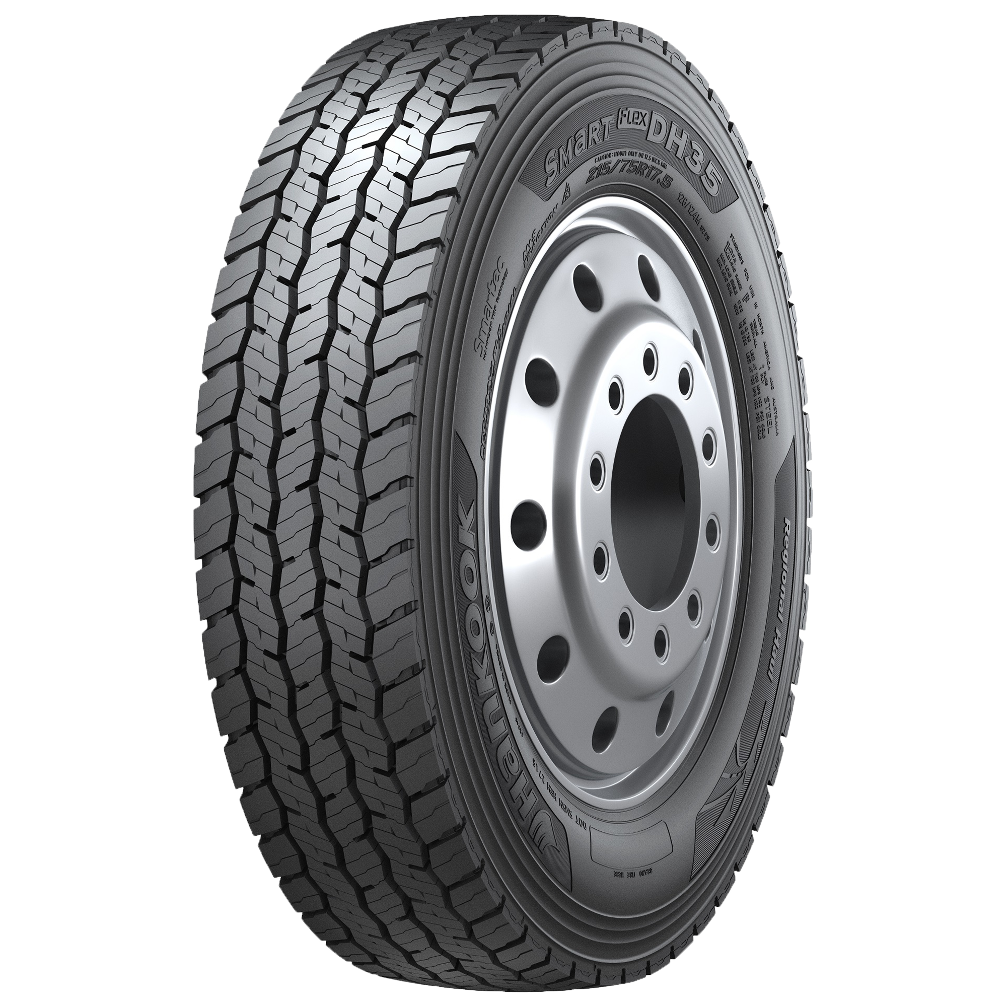 Hankook Smart Flex DH35 10PR M+S 3PMSF 8 R17.5 117/116L