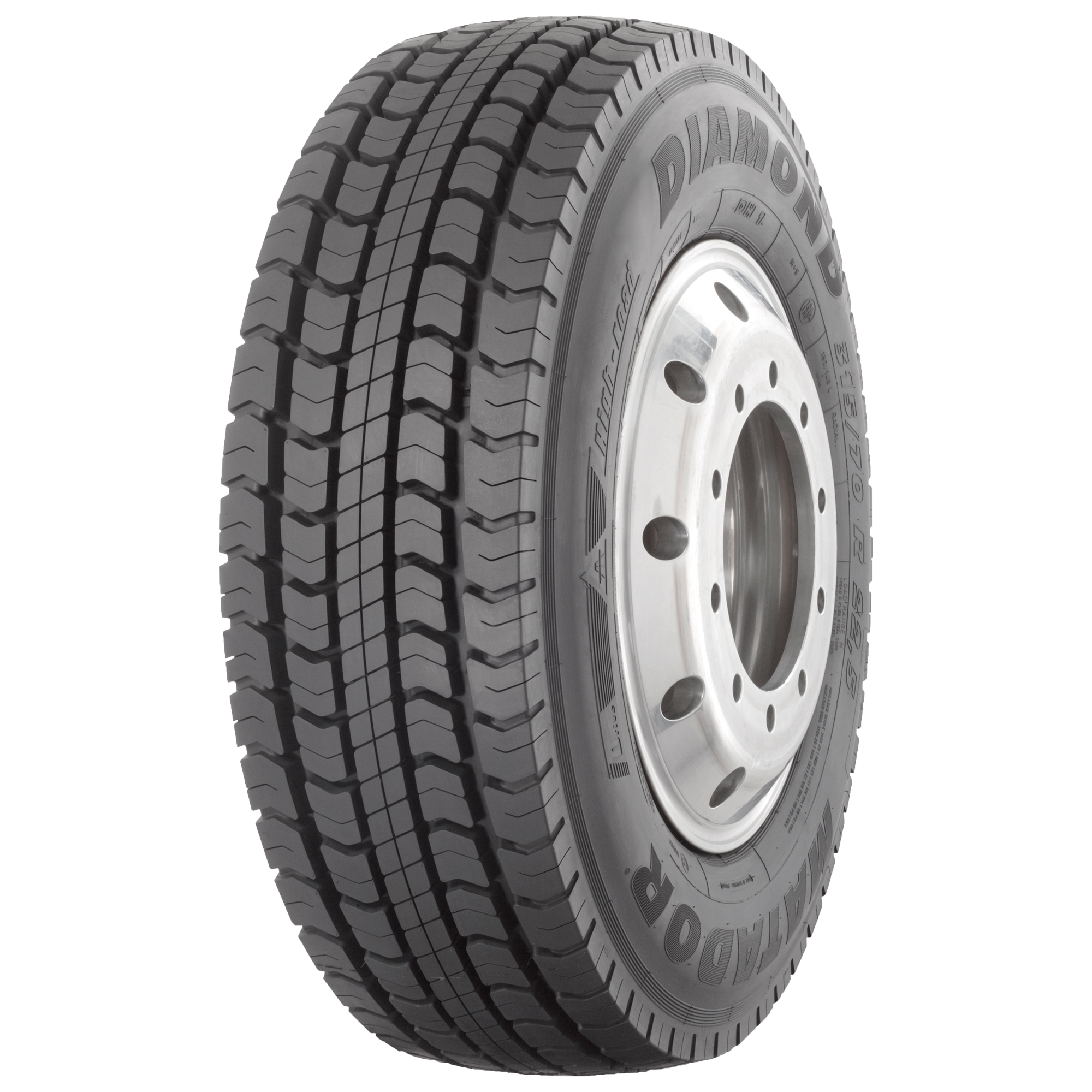 Matador DH 1 M+S 16PR 3PMSF 12 R22.5 152/148L