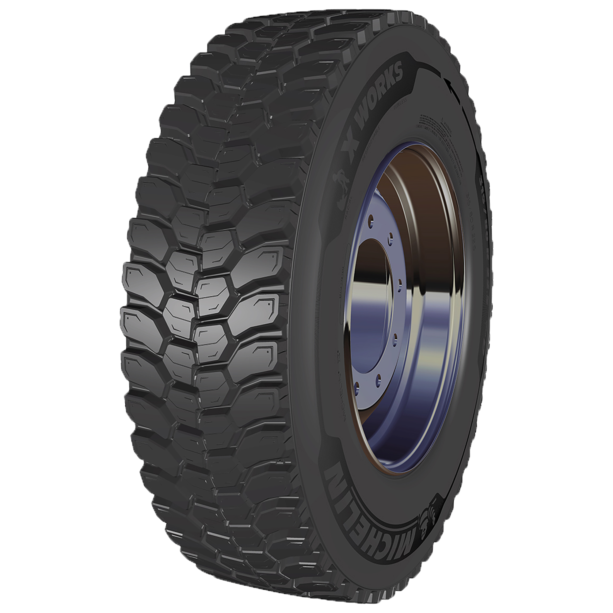 Michelin X Works D VG 3PMSF 13 R22.5 156/150K