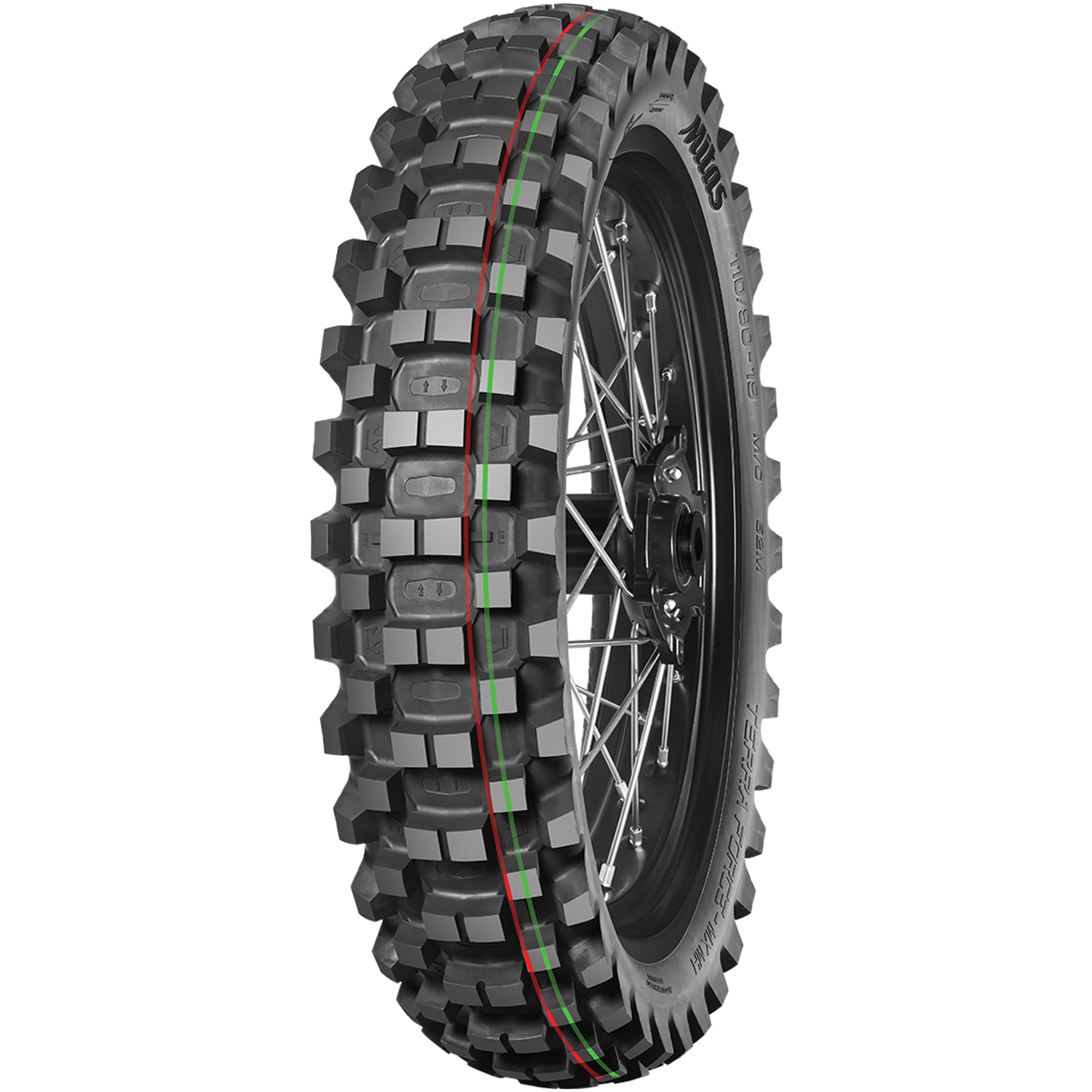 Mitas Terra Force-MX MH Rear NHS Red/Green 90/100 R14