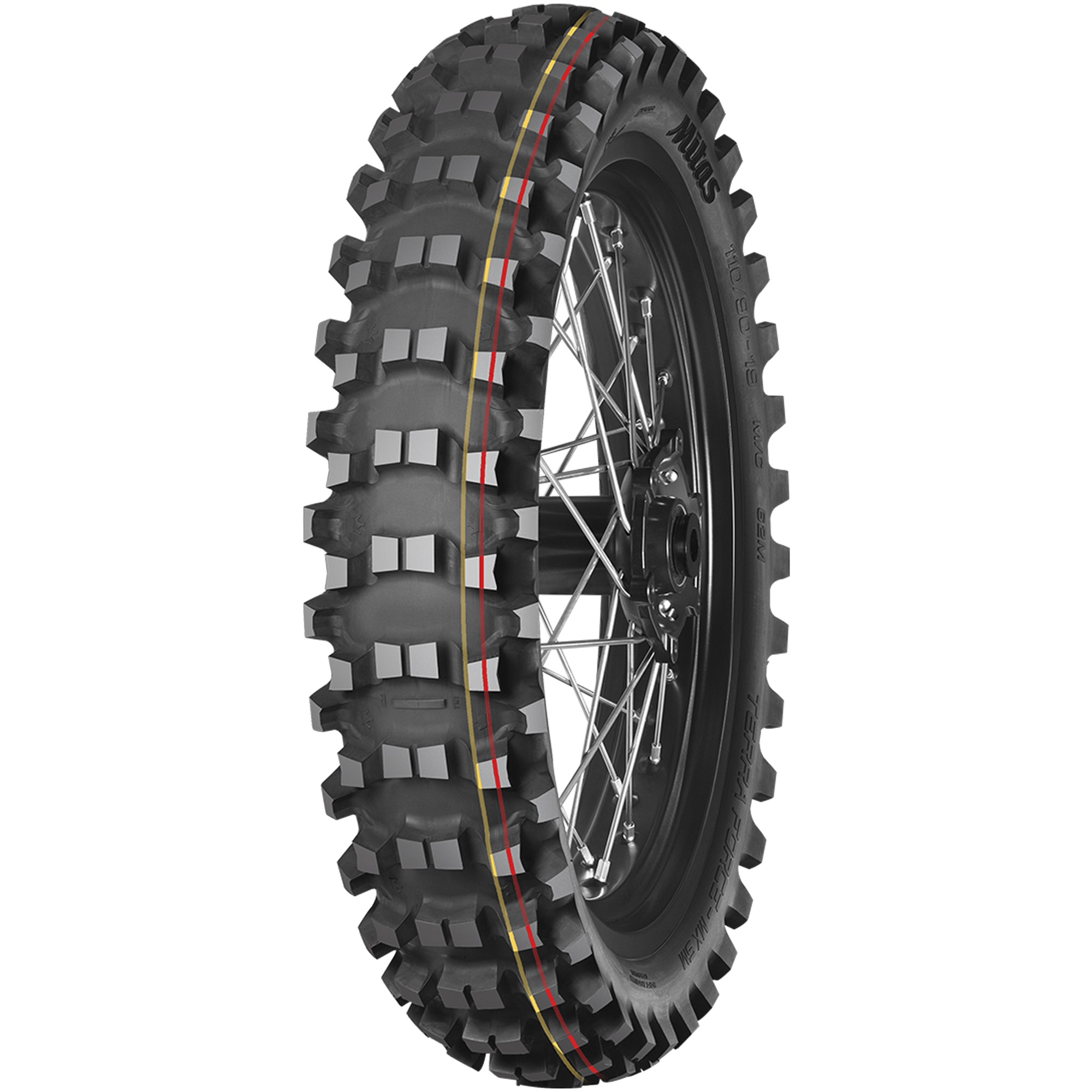 Mitas Terra Force-MX SM Rear NHS Red/Yellow 110/90 R19