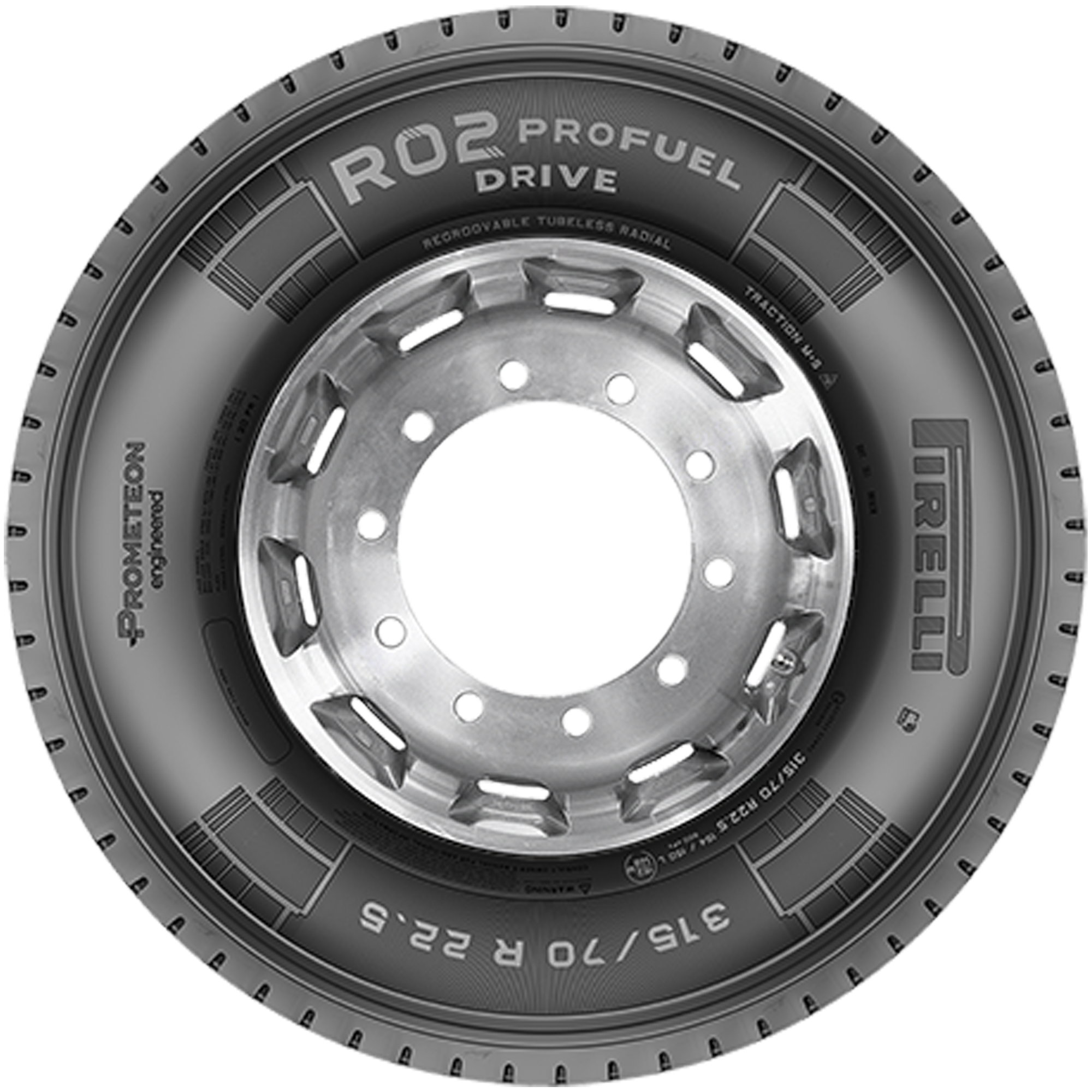 Pirelli Profuel Drive R02 205/75 R17.5