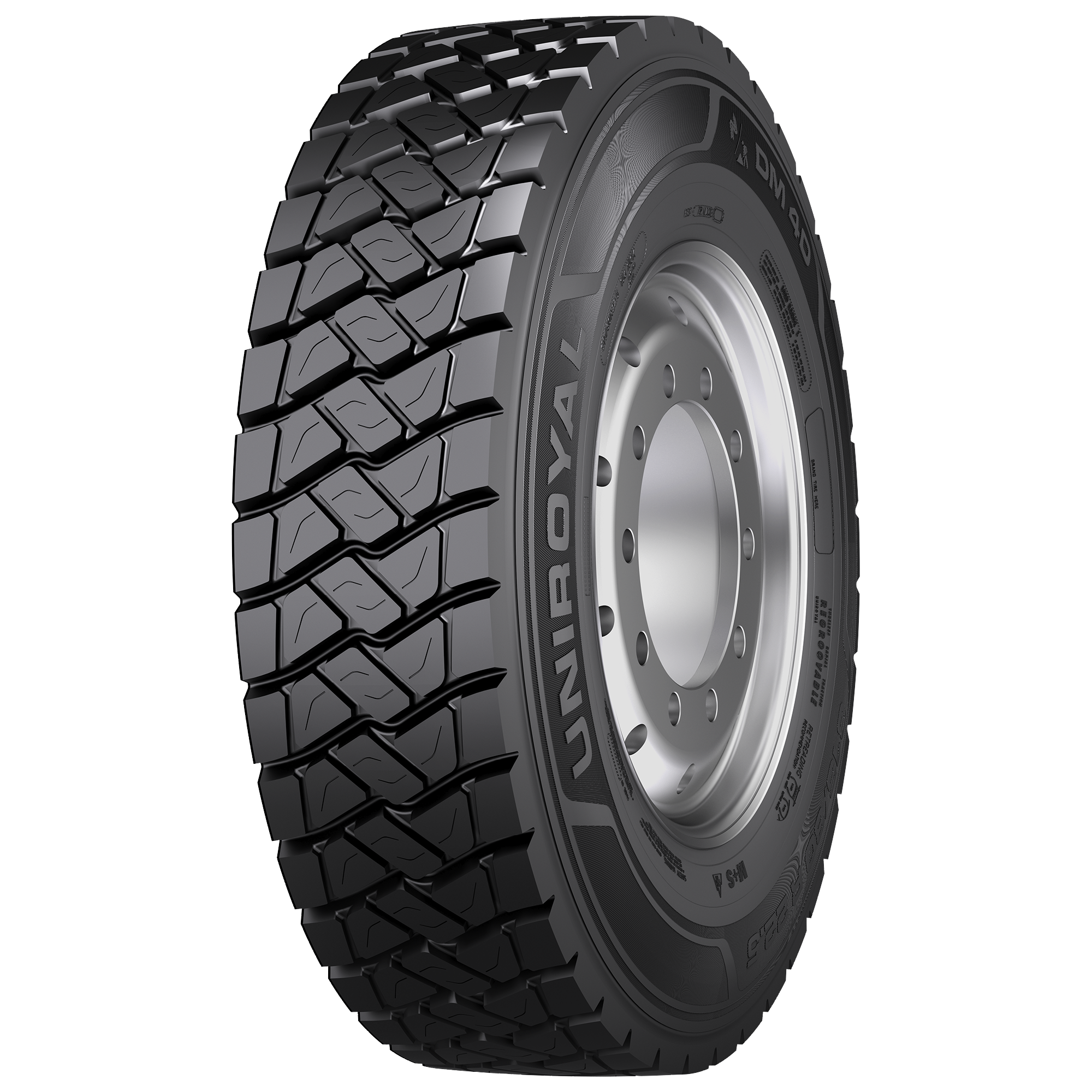 Uniroyal DM 40 BSW 20PR M+S 3PMSF 315/80 R22.5
