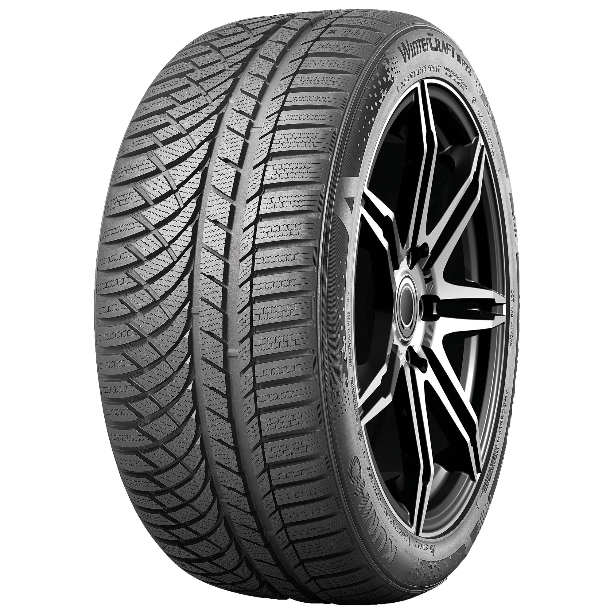 255/40R19 KUMHO WP72 100V XL M+S